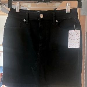 Women’s Free People Jean Mini Skirt